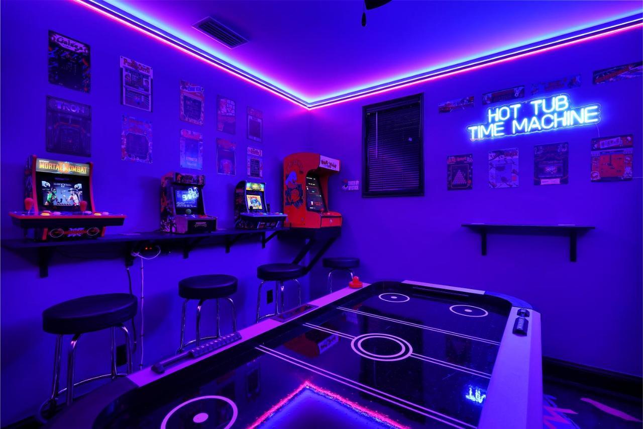 圣奥古斯丁Hot Tub- 80'S Arcade- Pool Table- Historic Downtown- 7 Car Parking别墅 外观 照片